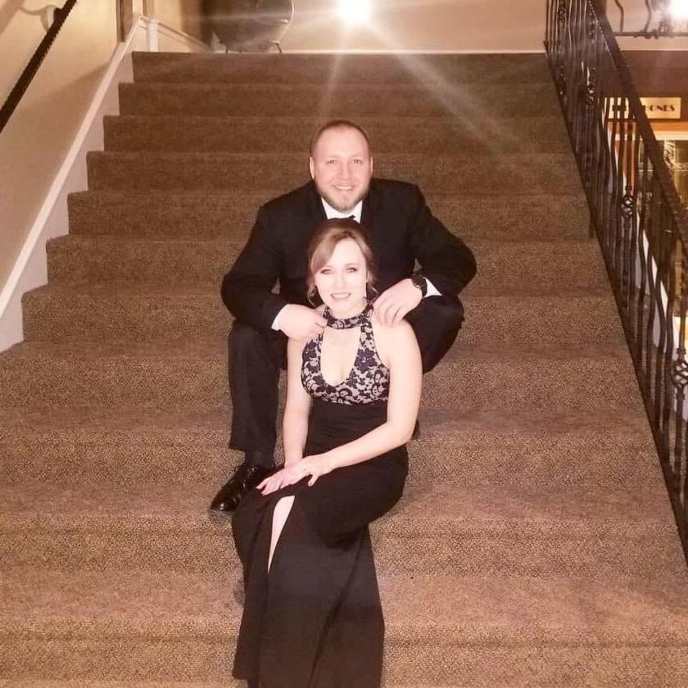 Black formal dress
